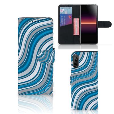 Sony Xperia L4 | Telefoon Hoesje | Waves Blue