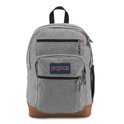 JanSport Cool Student Backpack-grey letterman poly