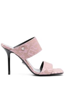 Versace mules Versace Allover 95 mm - Rose