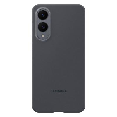 SamsungSilicone voor Galaxy S25 Edge Telefoonhoesje Zwart