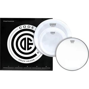 Code Drum Heads TPSIGSMOS Signal Standard Pack 12-13-16 inch smooth tomvellen + 14 inch coated snaredrumvel