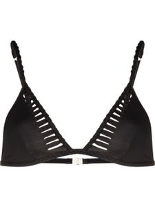 Agent Provocateur haut de bikini Sofi à bonnets triangles - Noir