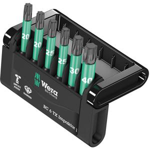 Wera Mini-Check Impaktor 2 05057693001 Bitset 6-delig Binnen-Torx Impactor technologie