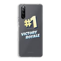 Victory Royale: Sony Xperia 10 III Transparant Hoesje
