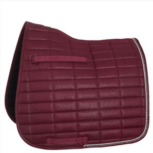 BR Glamour Chic zadeldek bordeaux maat:vs full