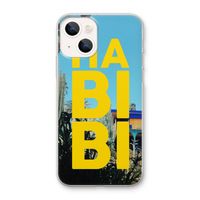 Habibi Majorelle : iPhone 13 mini Transparant Hoesje