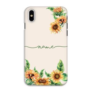 Zonnebloemen: iPhone XS Tough Case