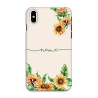 Zonnebloemen: iPhone XS Tough Case