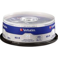 Verbatim 98909 M-Disc Blu-ray 25 GB 25 stuk(s) Spindel
