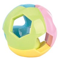 Luna Rammelaar Bal Junior Groen/geel/blauw/roze - thumbnail