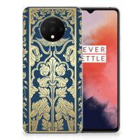 OnePlus 7T | TPU Case | Beige Flowers