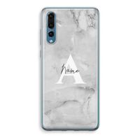 Ivory Marble: Huawei P20 Pro Transparant Hoesje