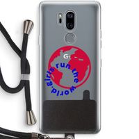 Run The World: LG G7 Thinq Transparant Hoesje met koord