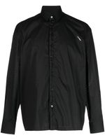 LES HOMMES chemise à patch logo - Noir LES HOMMES chemise à patch logo - Noir