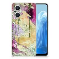 Smartphone hoesje OPPO Reno8 Lite Letter Painting