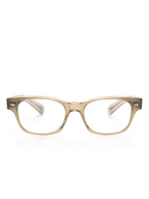 Oliver Peoples lunettes de vue à monture rectangulaire - Vert