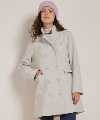 wollook blazer jas met knopen wollook blazer jas met knopen