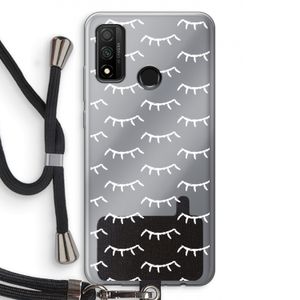 Wimpers: Huawei P Smart (2020) Transparant Hoesje met koord