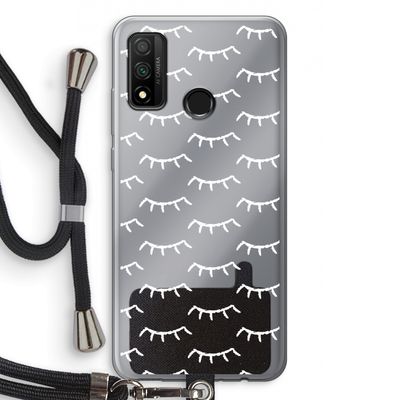 Wimpers: Huawei P Smart (2020) Transparant Hoesje met koord