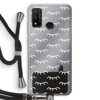 Wimpers: Huawei P Smart (2020) Transparant Hoesje met koord