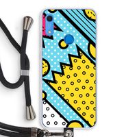 Pop Art #1: Huawei Y6s Transparant Hoesje met koord