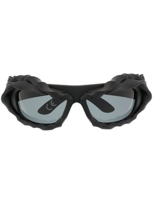 Ottolinger lunettes de soleil à monture structurée - Noir