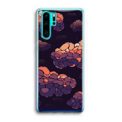 Patroon Wolken: Huawei P30 Pro Transparant Hoesje
