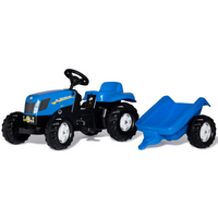 Rolly Toys traptrekker met aanhanger - rollyKid New Holland TVT 190