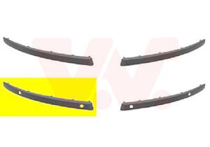 Plaat, bumper ** Equipart ** VAN WEZEL, Inbouwplaats: Rechts voor, u.a. fÃ¼r BMW