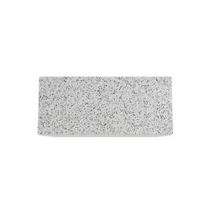 Storke Edge staand badmeubel 120 x 52 cm mat wit met Tavola enkel of dubbel wastafelblad in mat wit/zwart terrazzo