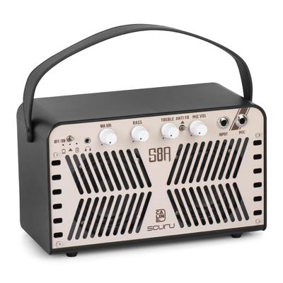Caline S8A Scuru Portable Bluetooth Guitar Amp Mini Akoestische Gitaarversterker