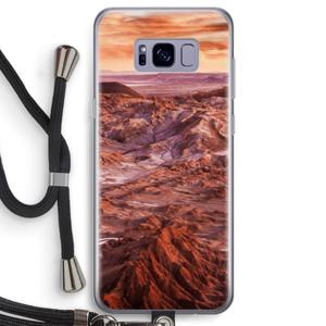 Mars: Samsung Galaxy S8 Transparant Hoesje met koord