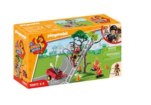 PlaymobilÂ® 70917 D.O.C brandweeractie red de kat