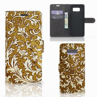 Wallet Case Samsung Galaxy S8 Plus Barok Goud
