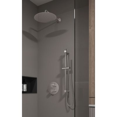 Regendouche set SaniClear Talpa | Inbouw | 20 cm | Thermostaatkraan | Rond | Chroom