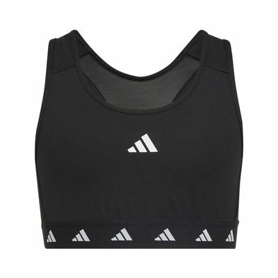 Sportbeha Adidas TechFit Power Zwart - Maat: 13-14 Jaar
