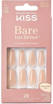 Kiss Bare but better nails nude drama 1 Set