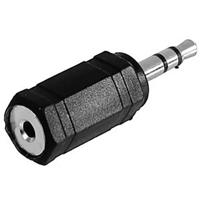 TRU COMPONENTS Jackplug-adapter Jackplug male 3,5 mm - Jackplug female 2,5 mm Stereo Aantal polen: 3 Inhoud: 1 stuk(s)