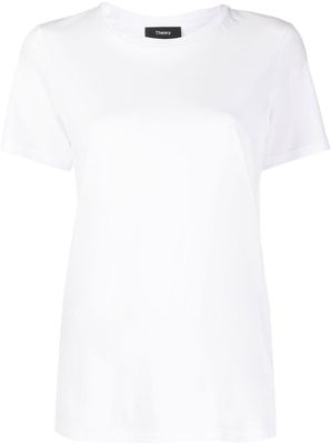Theory t-shirt Easy Pima - Blanc