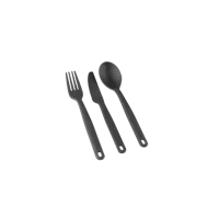 Sea To Summit CAMP CUTLERY SET - [3 PIECE] (CHARCOAL)