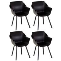 Hartman Sophie Element Tuinstoel - Set van 4 - Carbon Black