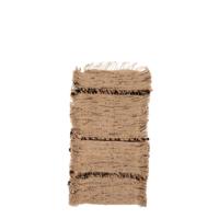 Het Oh My Gee Bestekzakje - Beige Zwart - Set van 4