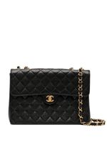 CHANEL Pre-Owned sac porté épaule Jumbo Classic Flap (1998) - Noir