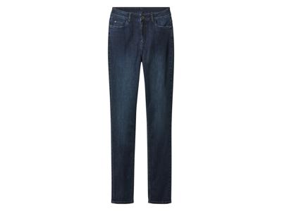 esmara Dames jeans - Slim fit (Donkerblauw, 42)