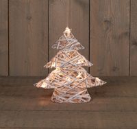 Batterijverlichting jute boom 30 cm warm wit - Annas collection