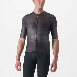 Castelli Aero race 6.0 korte mouw fietsshirt licht zwart heren XL