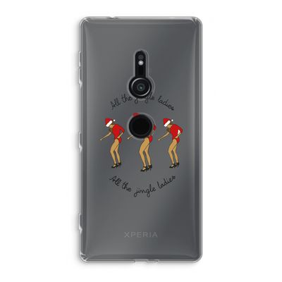 Jingle Ladies: Sony Xperia XZ2 Transparant Hoesje