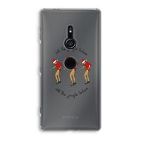 Jingle Ladies: Sony Xperia XZ2 Transparant Hoesje