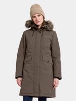Didriksons Erika Parka Jas Dames Mocha Brown 36