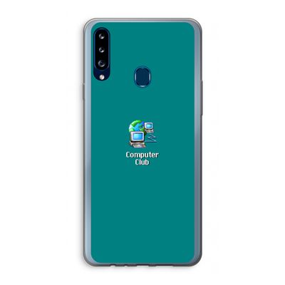 Win98: Samsung Galaxy A20s Transparant Hoesje